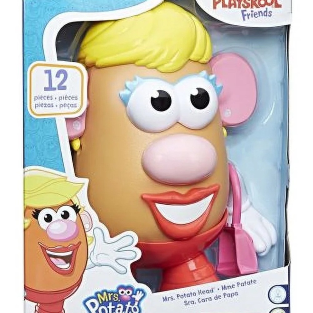 Playskool Mrs. Potato Head 7.6 inches - Blonde NIB Ages 2 and up 🥔